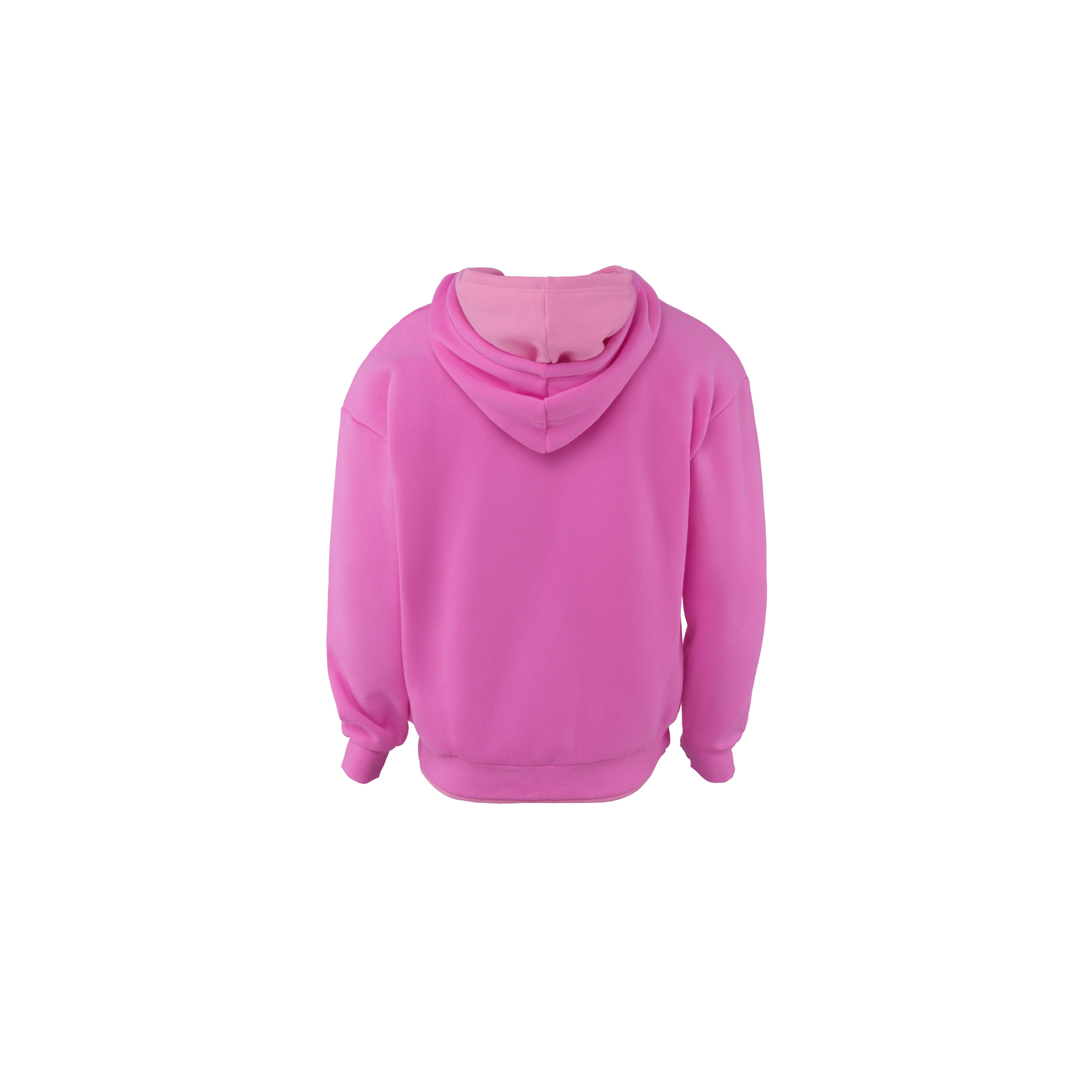DOUBLE PINK HOODIE OVERSIZE - SEASON DEGREE
