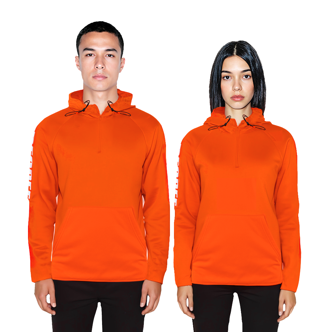 DARK ORANGE PULLOVER WITH W/P