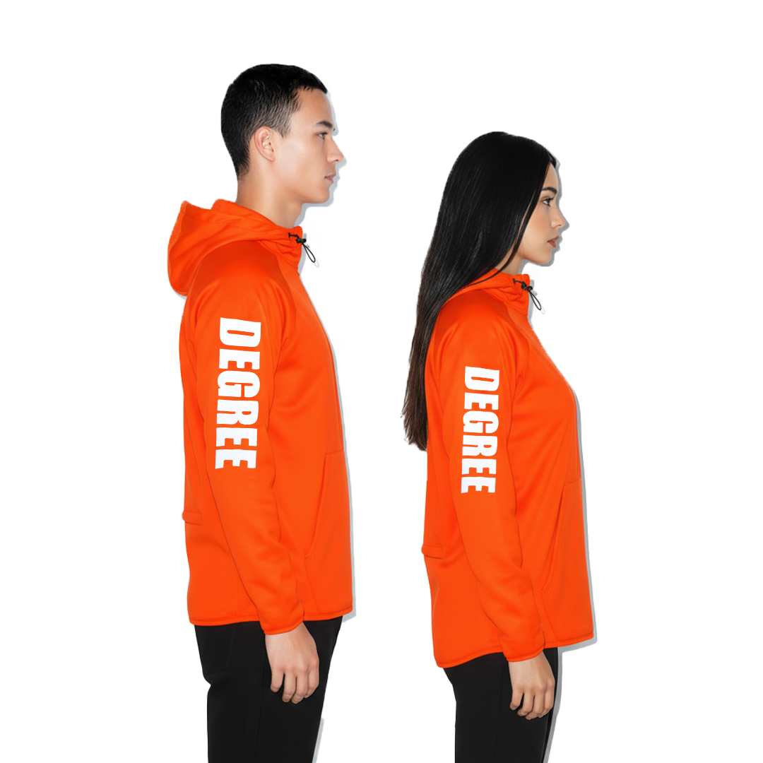 DARK ORANGE PULLOVER WITH W/P