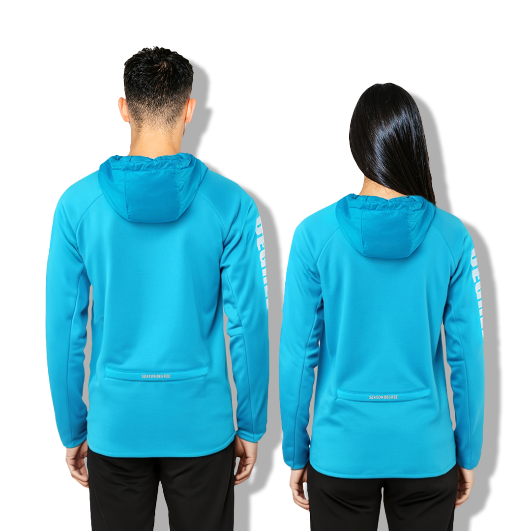SKY BLUE PULLOVER WITH W/P