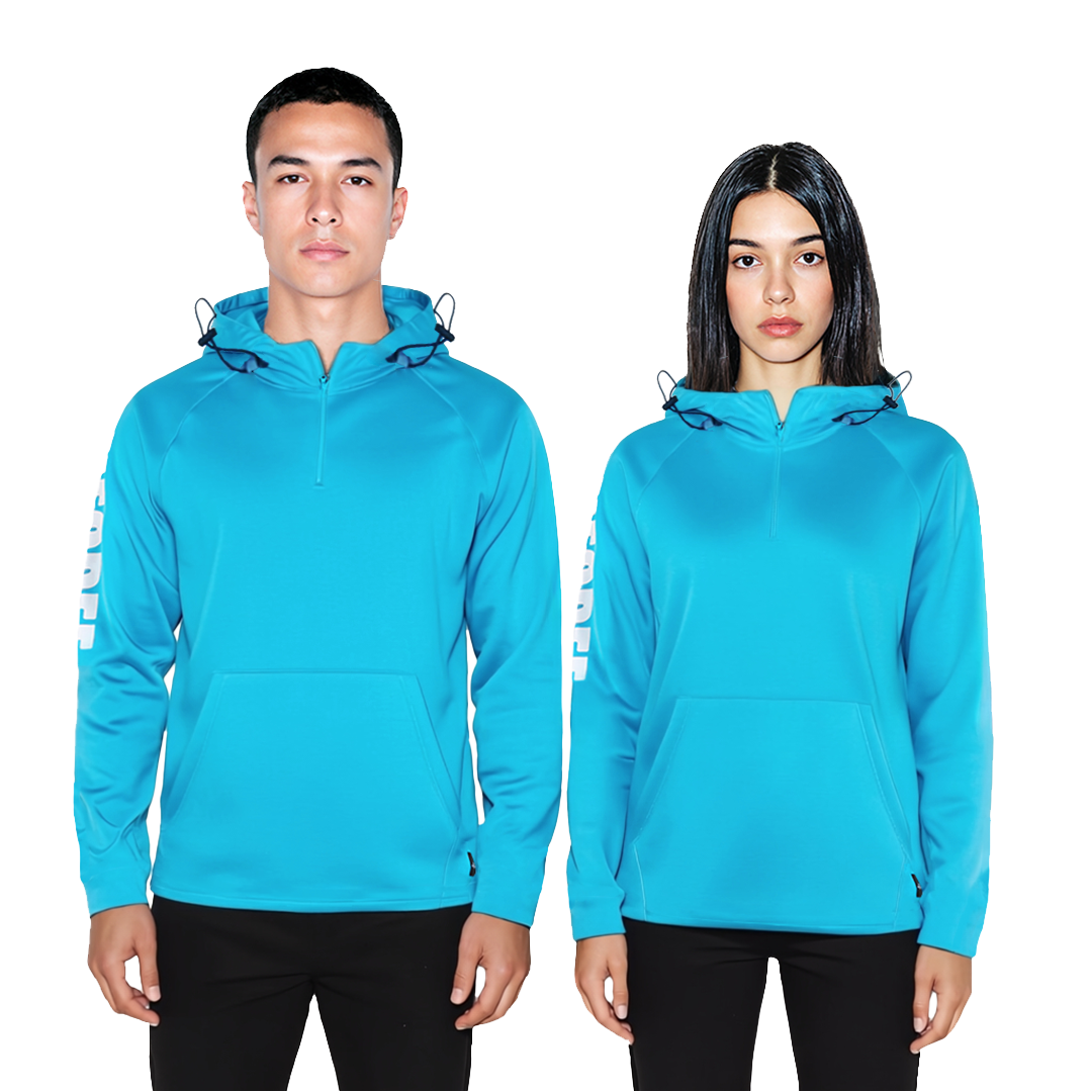 SKY BLUE PULLOVER WITH W/P