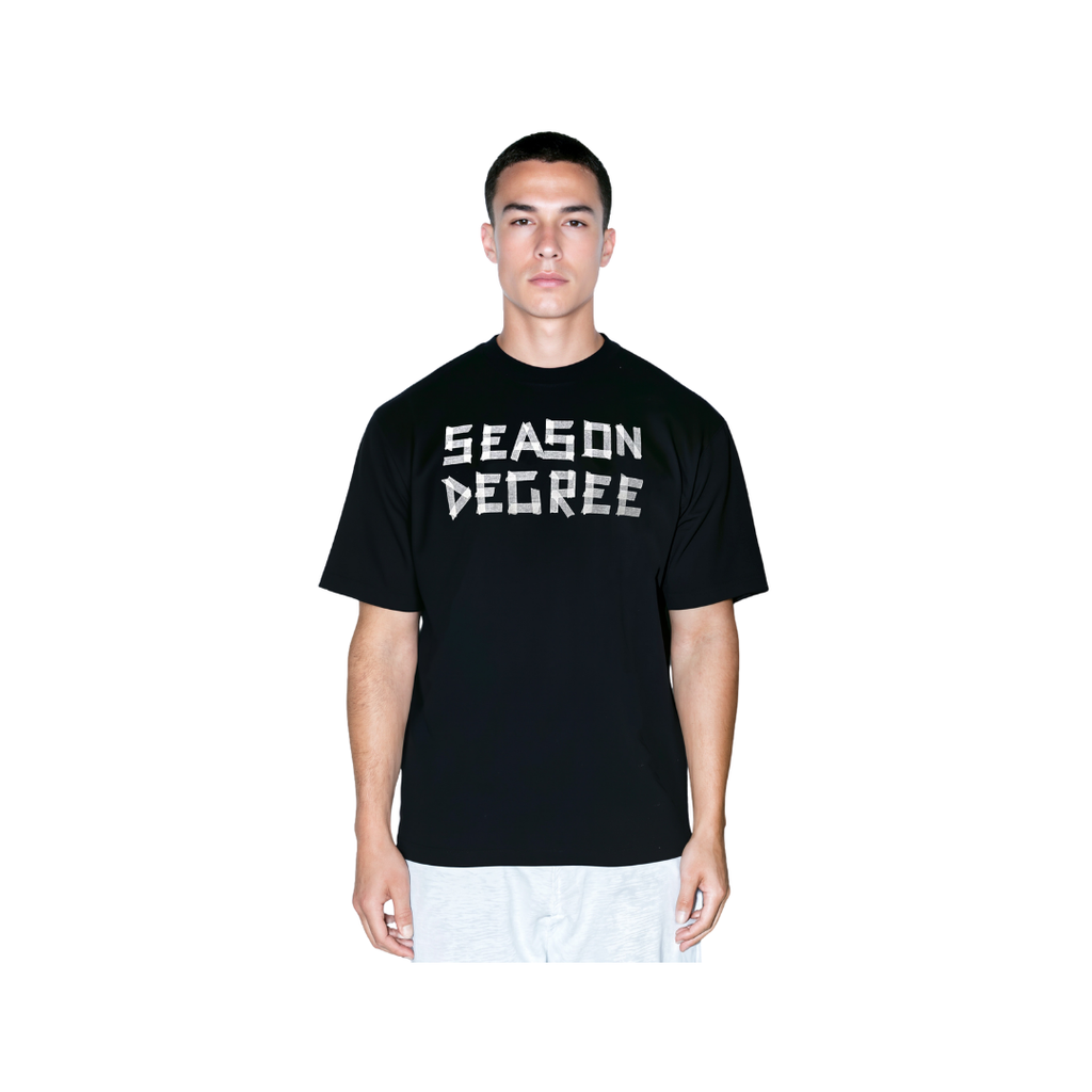 Black Tape Stripe T-Shirt