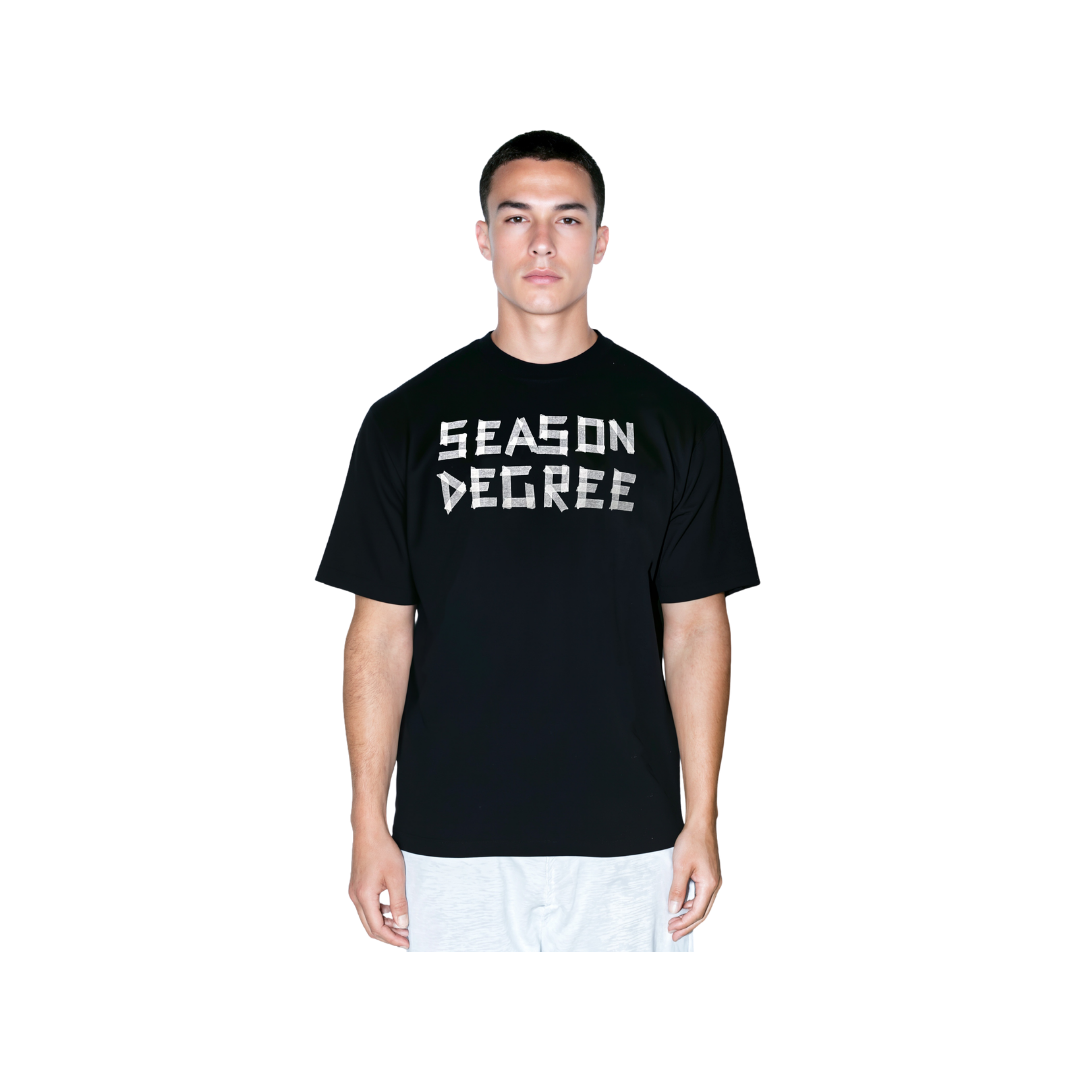 Black Tape Stripe T-Shirt