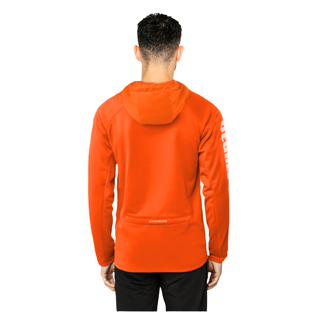 DARK ORANGE PULLOVER WITH W/P