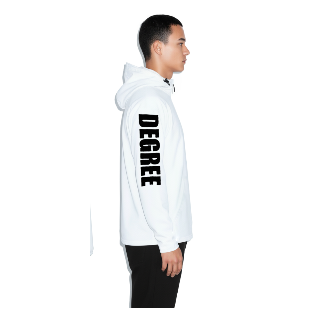 WHITE PULLOVER WITH W/P