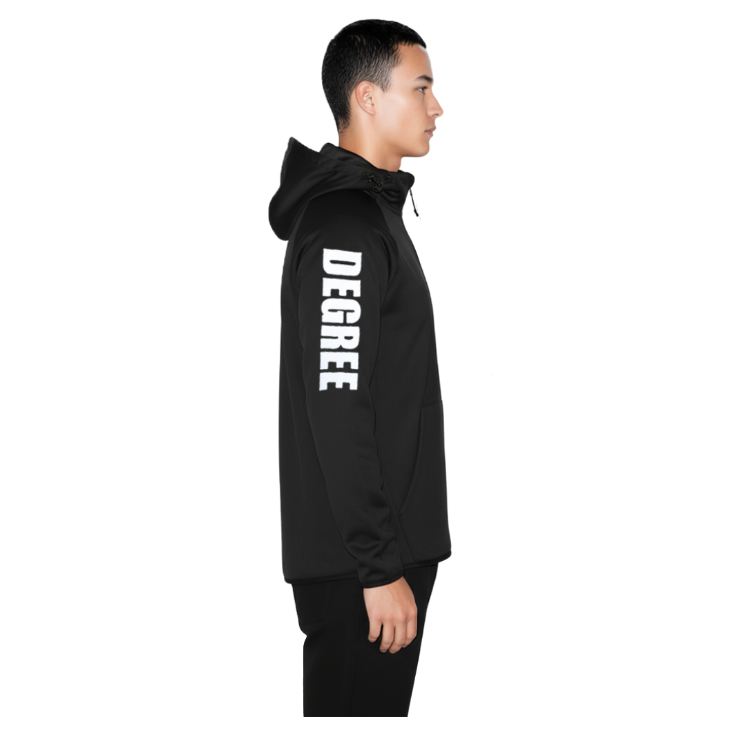 BLACK PULLOVER WITH W/P