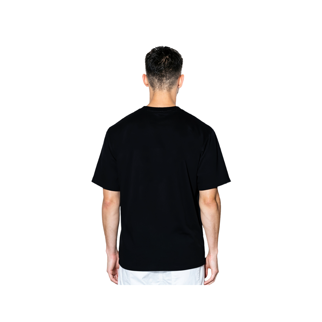 Injection Stripe Tape Graphic T-Shirt
