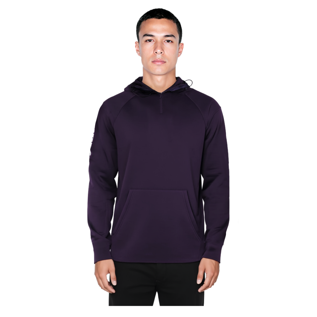 DARK PURPLE PULLOVER WITH W/P