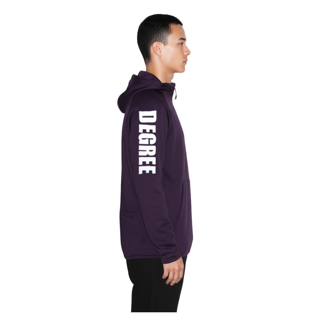 DARK PURPLE PULLOVER WITH W/P
