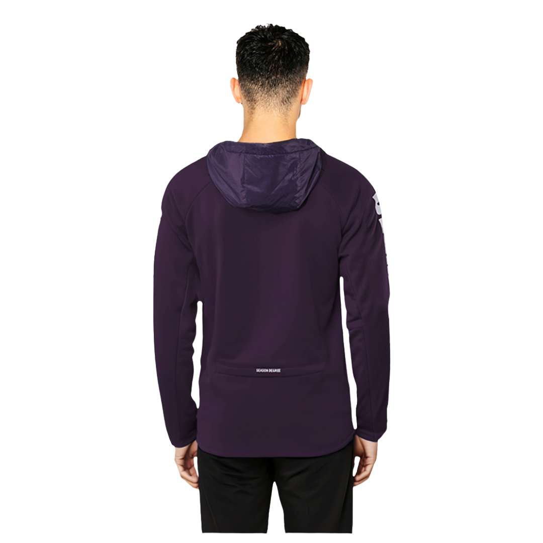 DARK PURPLE PULLOVER WITH W/P