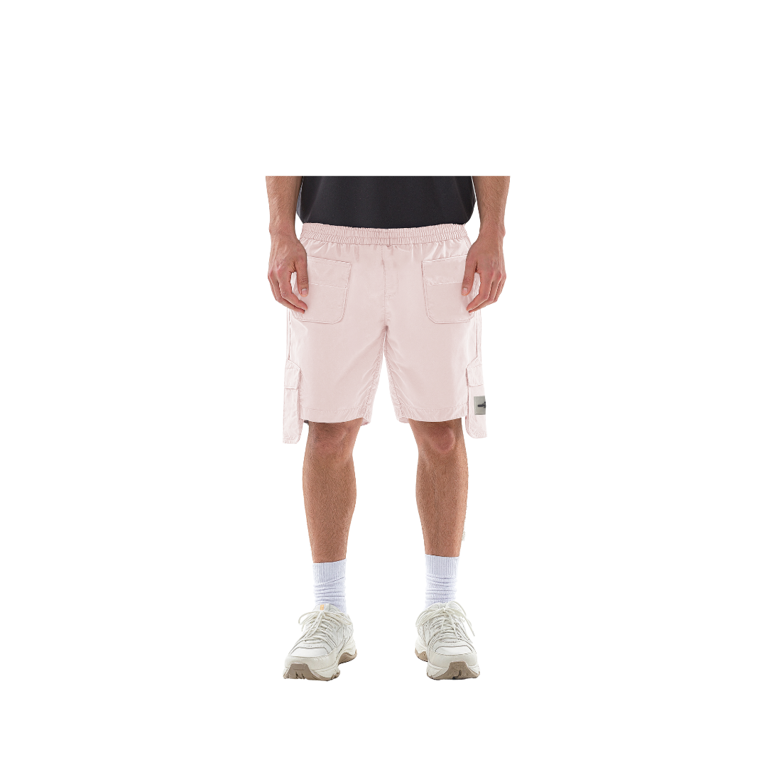 Beige Cargo Shorts