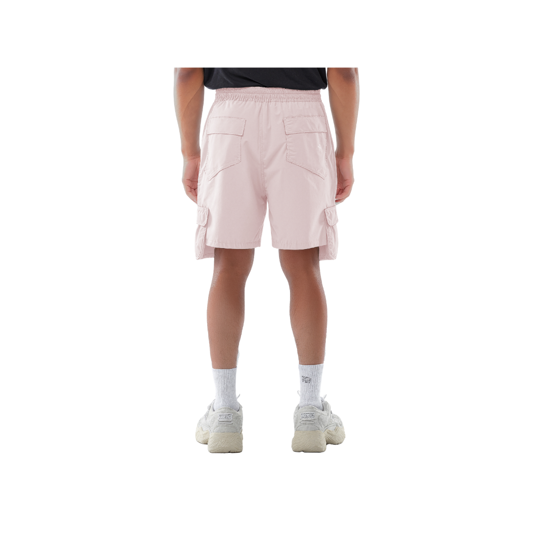 Beige Cargo Shorts