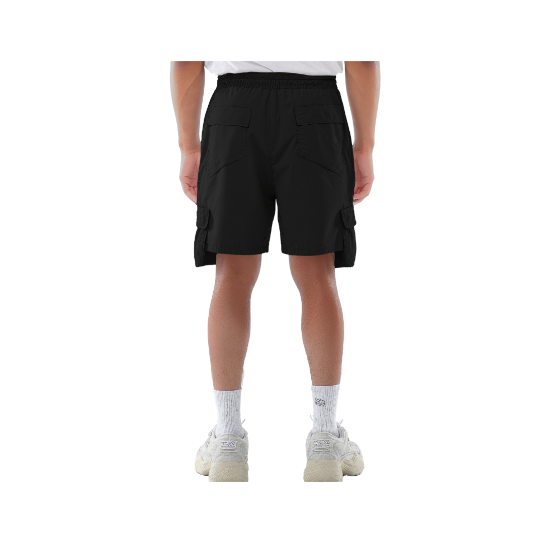 Black Cargo Shorts