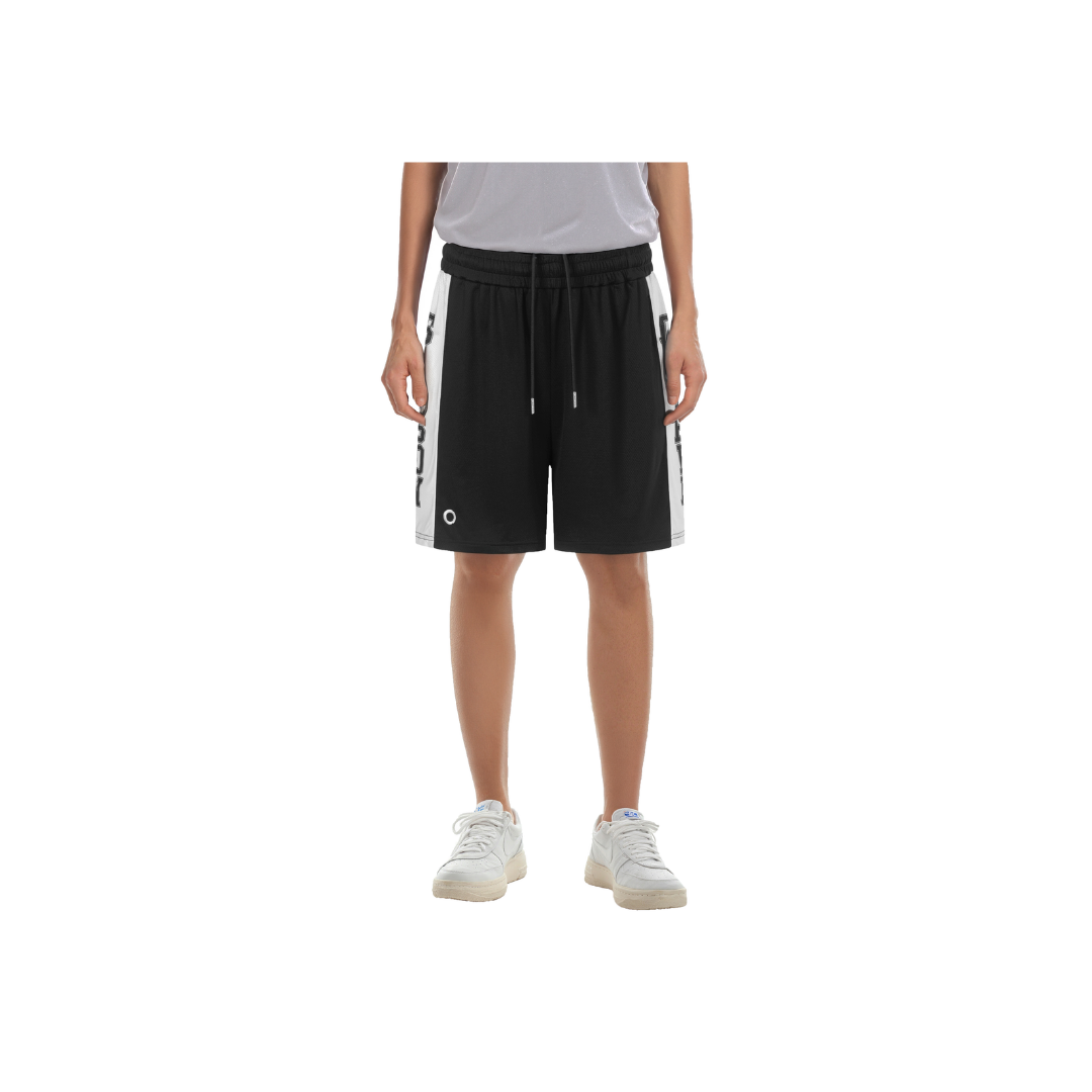 Court Basketball Shorts Black & White