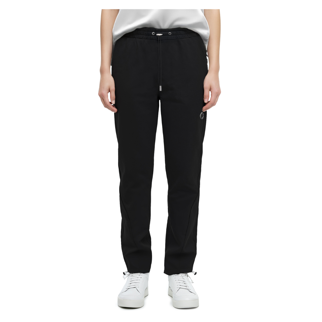 Black Logo Pants