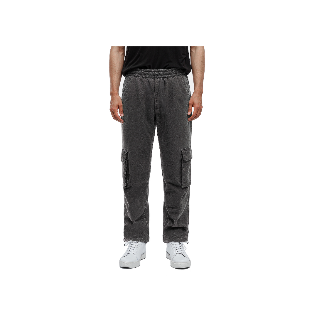Utility Cotton Cargo Sweatpants