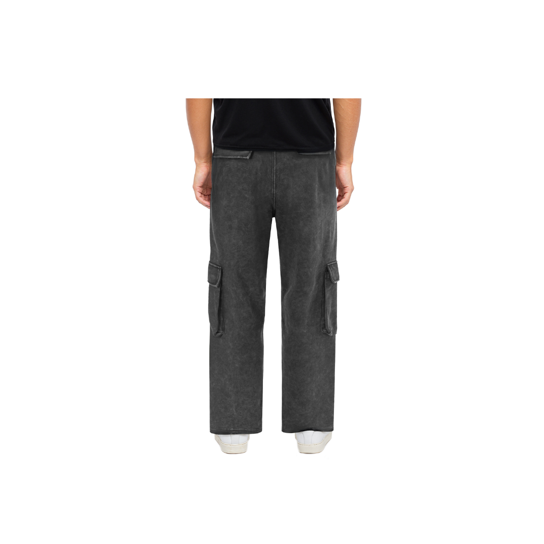 Utility Cotton Cargo Sweatpants