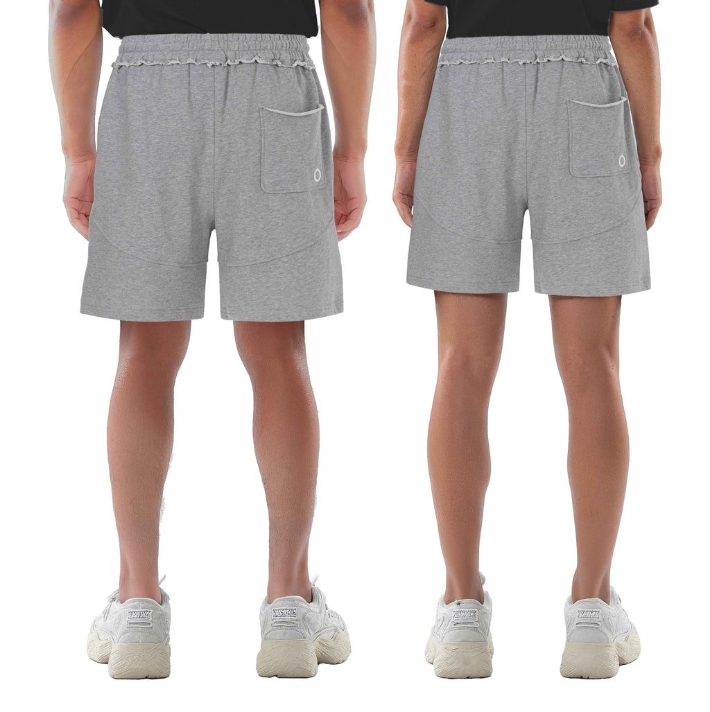 RAW EDGE SHORT GRAY