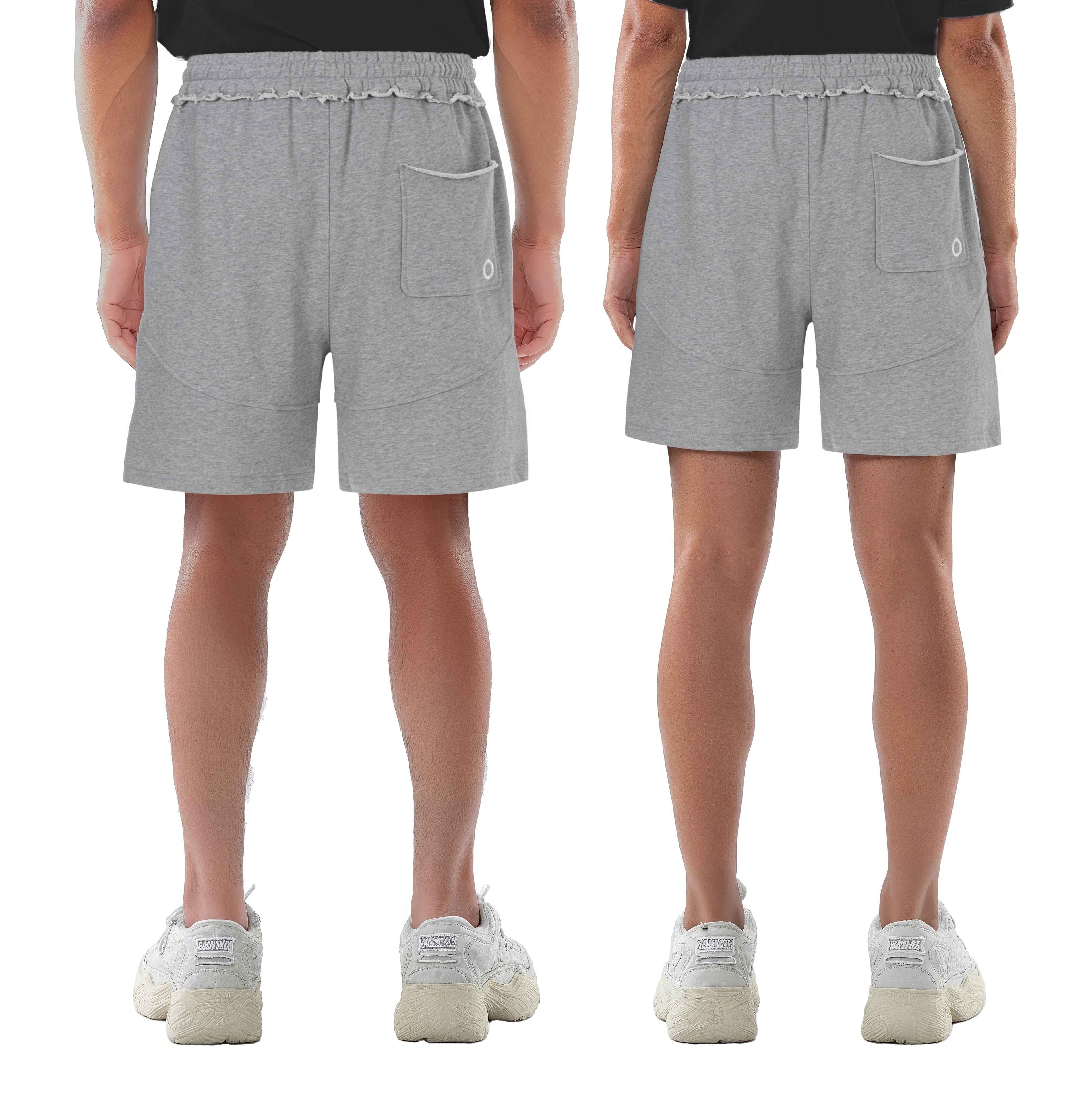 RAW EDGE SHORT GRAY