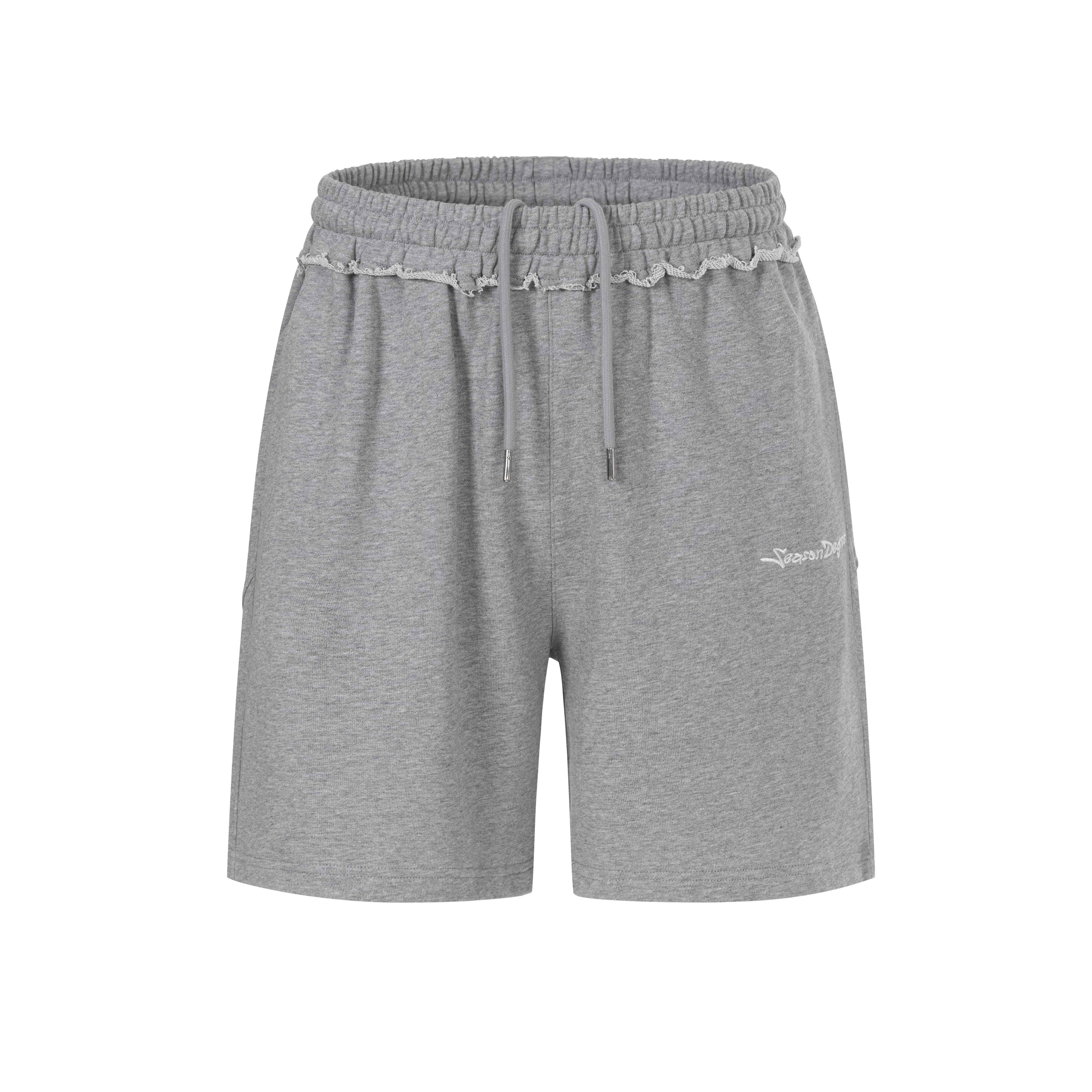 RAW EDGE SHORT GRAY