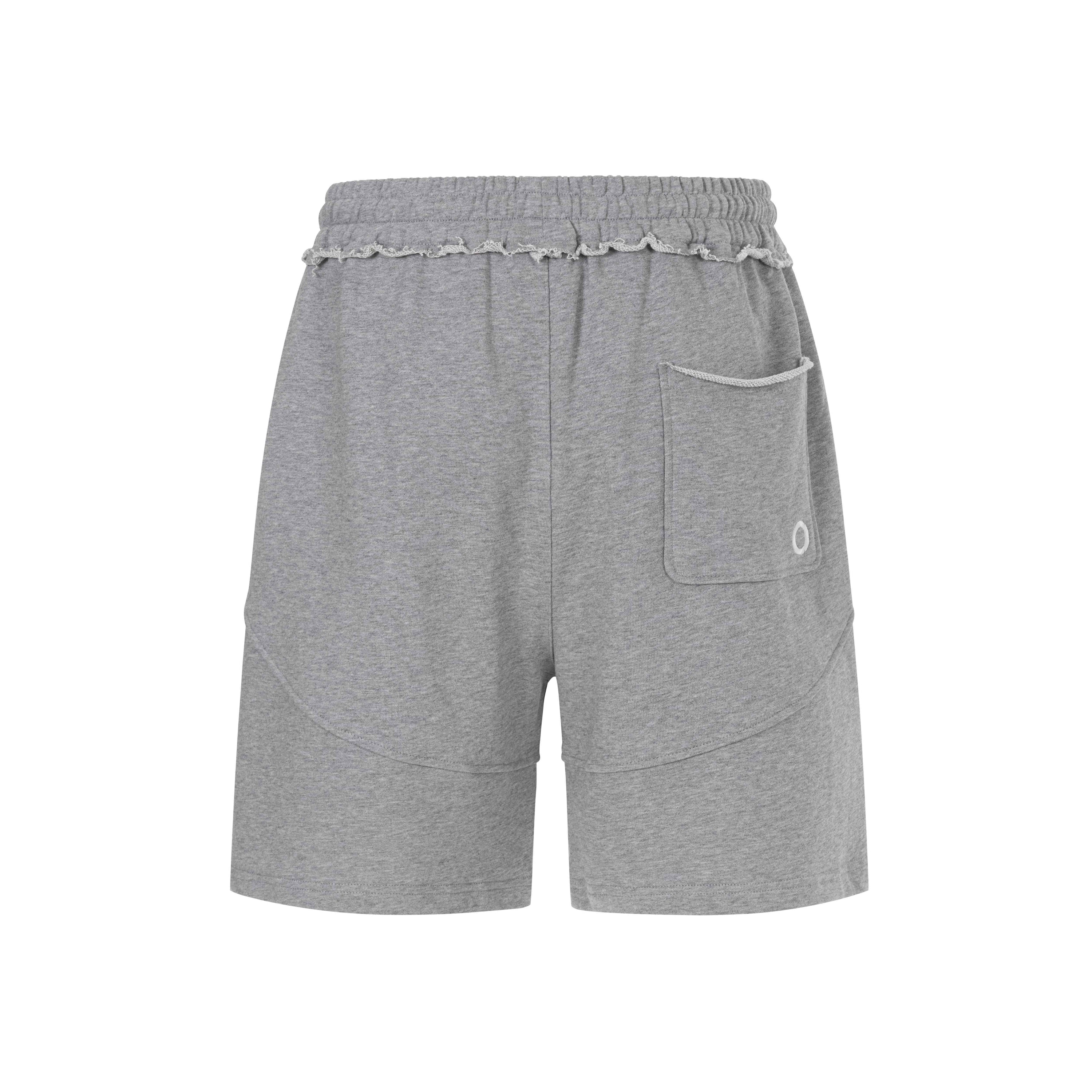 RAW EDGE SHORT GRAY