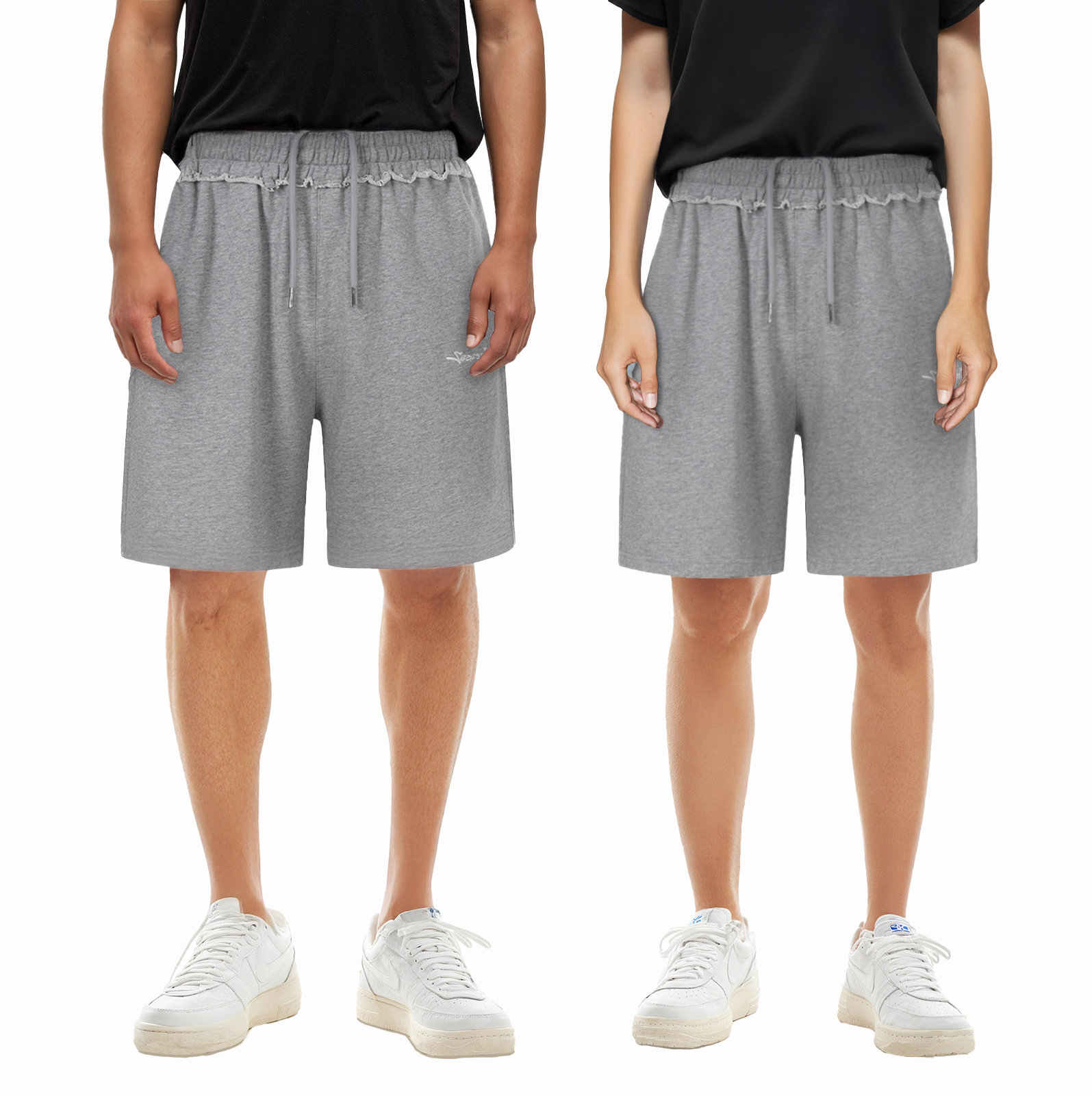 RAW EDGE SHORT GRAY - SEASON DEGREE