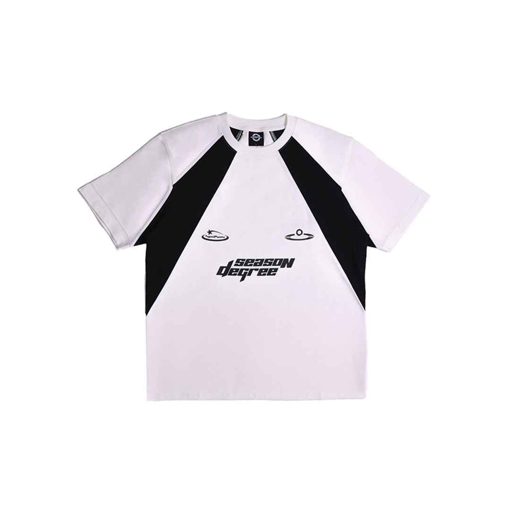 SD WHITE WITH BLACK LINE